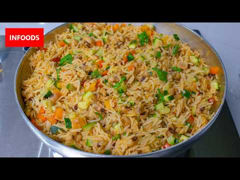 One-Pot Black-Eyed Peas and Rice Recipe | How to Cook Rice and Peas | Infoods