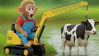 Download lagu Monkey Farmer Drives Tractor to Harvest and Rescues a Cow from the Deep River! – Monkey Farm Work mp3 Download lagu Monkey Farmer Drives Tractor to Harvest and Rescues a Cow from the Deep River! – Monkey Farm Work mp3