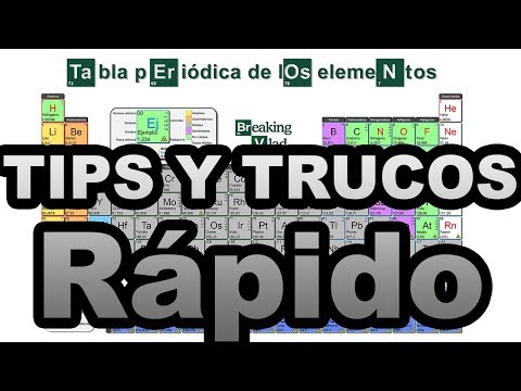 APRENDER RÁPIDO LA TABLA PERIÓDICA | Tips y Trucos. Breaking Vlad