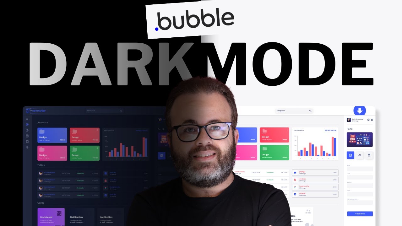 Como criar Dark Mode no bubble