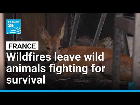 From deer to hedgehogs: Wildfires devastate France's wildlife