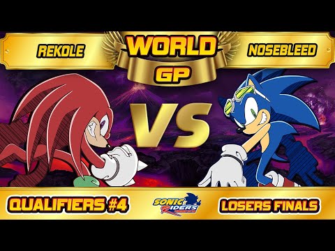 Sonic Riders World Grand Prix Qualifier #4 | Rekole vs Nosebleed - Losers Finals