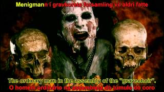 Dimmu Borgir - Sorgens Kammer - Del II [Legendado - lyrics - brev] HD