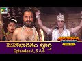 Mahabharat Full Episode In Telugu మహాభారత B R Chopra Mahabharat EP 4 5 6