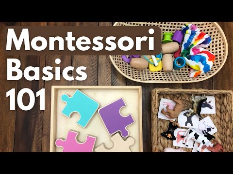 MONTESSORI 101 THE BASICS. Montessori Toddler. Understanding Montessori philosophy and principles.