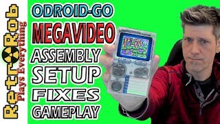 ODROID-GO Assembly, Setup, Emulator Install, Gameplay and More!