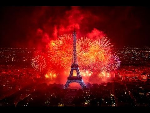 2. July 14th - Bastille day fireworks in Paris 2015