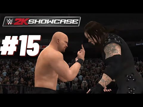 WWE 2K16 - Match #15 - Stone Cold Steve Austin vs Undertaker [Austin 3:16 Showcase] (1080p) (PS3)