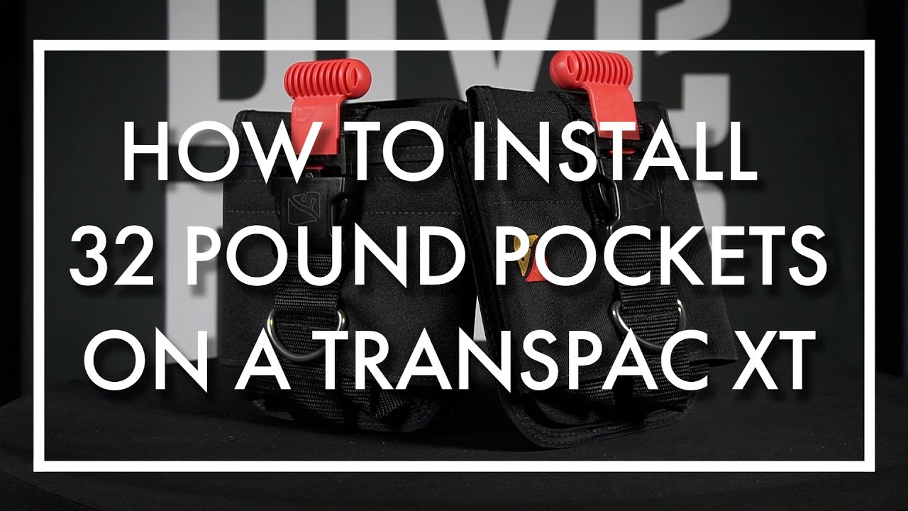 TransPac XT: How to install a 32lb Weight Pocket Set