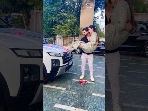 Humare ghar ki laxmi new creta car delivery 2024 ✅ #shorts #couplegoals #car #divyarshchaudhary