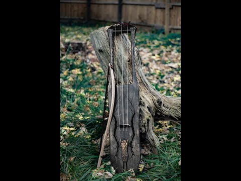 Bass Talharpa Soundcheck - distressed cherry finish