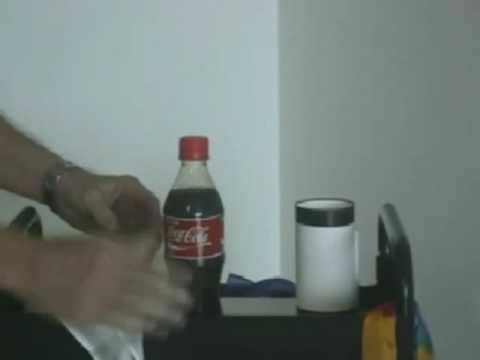 The New Vanishing Coca-Cola ® Bottle by Maxello Magic - www.MJMMagic.com