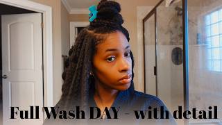Updated Wash Day - Preparing for a Trim