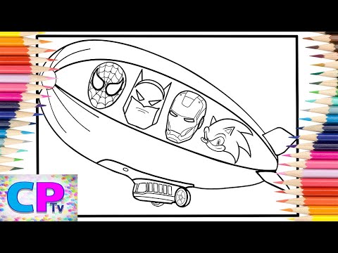 Superheroes and Sonic Coloring Pages/Superheroes Big Balloon/Spektrem - Shine [NCS Release]
