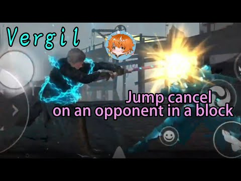 【Shadow Fight Arena】How to beat jump cancel on an opponent in a block？Vergil！