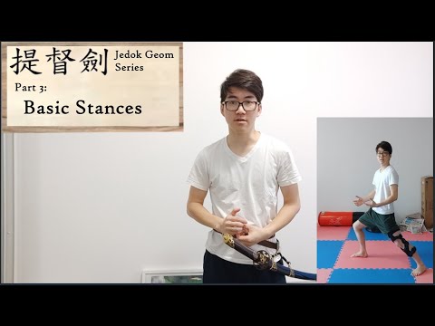 Jedok Geom Part 3 - Basic stances of the Admiral's sword [jedok geom series]