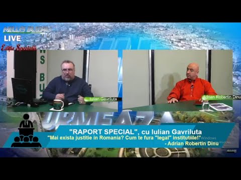 LIVE – TV News Buzau - "RAPORT SPECIAL", cu Iulian Gavriluta."Mai exista justitie in Romania? Cum…