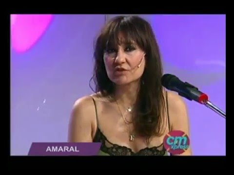 Amaral video Entrevista y Acústico - Estudio CM 2016