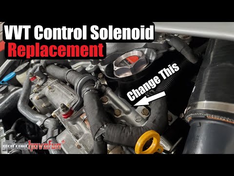 Nissan 350Z Variable Valve Timing Control Solenoid Replacement VQ35DE (VVT Solenoid) | AnthonyJ350
