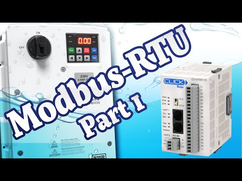IronHorse ACN NEMA 4X VFD Communications via Modbus RTU Part I - from AutomationDirect