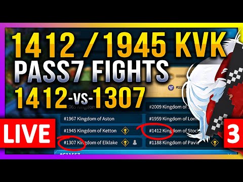 1412 / 1945 KVK: Pass7 Fights 🔥 LIVE! 🔴 (Using RTX4090) )#C11558 #1412 #1307 #1945 #1188