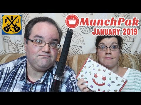 MunchPak Mini Snack Box - January 2019 Unboxing & Taste Test - Strange Tasting Fruits - ParoDeeJay