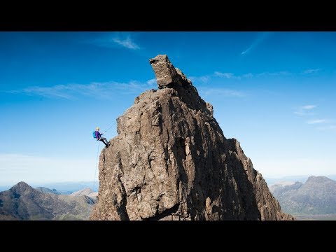 Mary-Ann Ochota tackles Skye's infamous Inaccessible Pinnacle