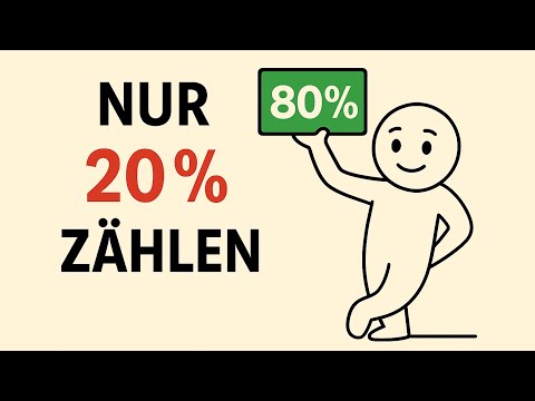 Warum 20% deiner Arbeit 80% deines Erfolgs ruinieren können (Pareto-Prinzip erklärt)