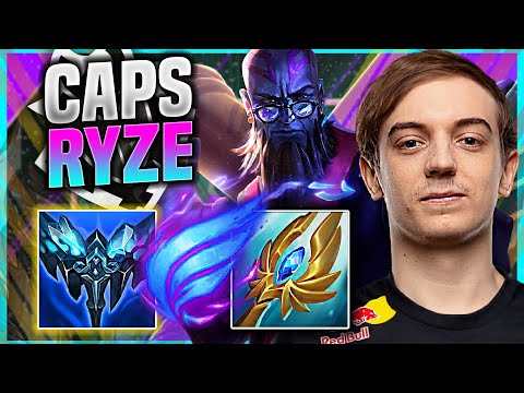 CAPS TRIES SOME RYZE EVERFROST! - G2 Caps Plays Ryze MID vs Orianna! | Season 11