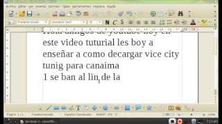 preview picture of video 'videos de como descargar vice city mod tuning para canaima'