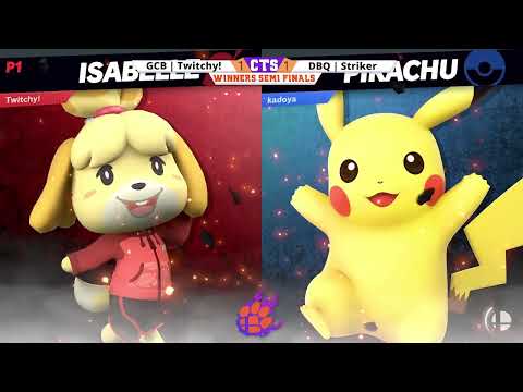 Clocktower Smash 121 - WS - GCB | Twitchy! (Isabelle) vs. Striker (Pikachu) - SSBU