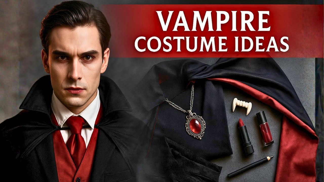 Vampire Halloween Costume Ideas | Classic & Modern Looks for 2025