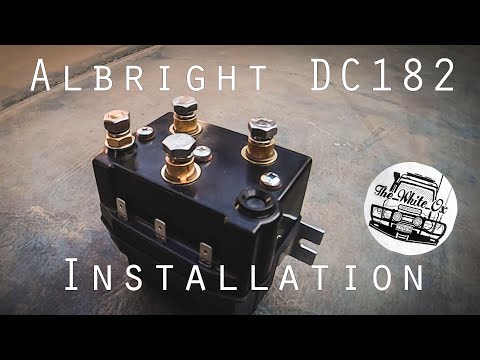 Installing an Albright DC88/DC182 Contactor | Replacing Warn Winch solenoids | Bush Mechanics