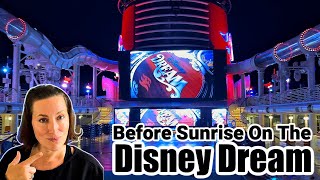 What the DISNEY DREAM Looks Like at 5AM (Peaceful And Empty Tour)