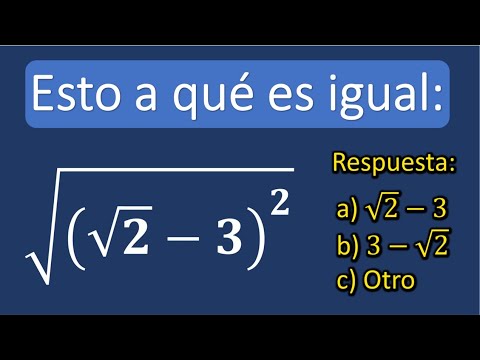 EJERCICIOS DE RADICALES Y RAÍCES. √(√2-3)²