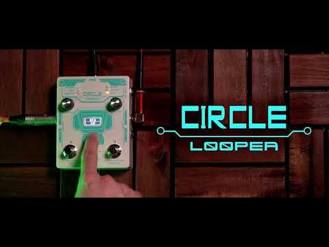 Circle LOOPER & Drum Machine Guitar Effect Pedal image 12