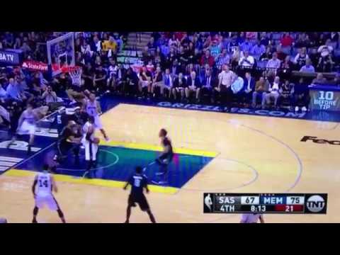 Vince Carter is still beastly!!! Unbelievable double blocks VS San Antonio Spurs!!!