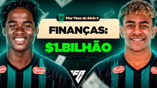 Eu INVESTI 1 BILHÃO no PIOR TIME da SÉRIE C... com NOVAS REGRAS! 💰