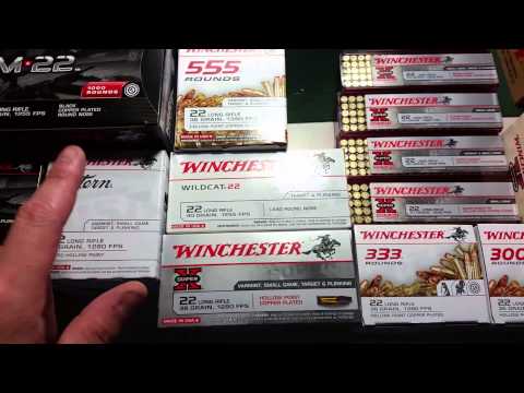 Winchester 22lr Ammo...a closer look