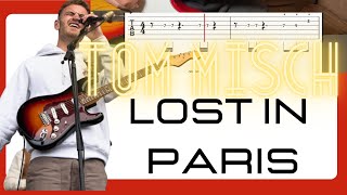 LOST IN PARIS Tom Misch guitar Tutorial + Tab