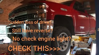 Silverado 6L80e 6L90 NO DRIVE/Forward Gears FIX!!