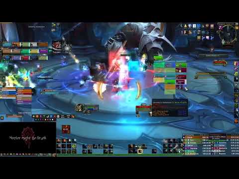 Fated Sanctum of Domination Heroic Terragrue Fight - Restoration Shaman POV WoW Shadowlands Season 4