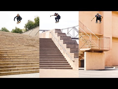 Aaron Jaws Homoki "Knees Of Steel" Skateboarding