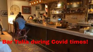 Best Happy Hour experience - Bar Tulia on 5th Ave South in downtown Naples Florida