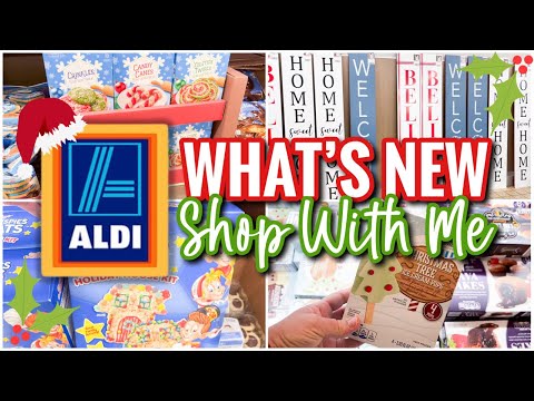 ALDI SHOP WITH ME | NEW ALDI FINDS CHRISTMAS 2021 | ALDI FILL IN HAUL