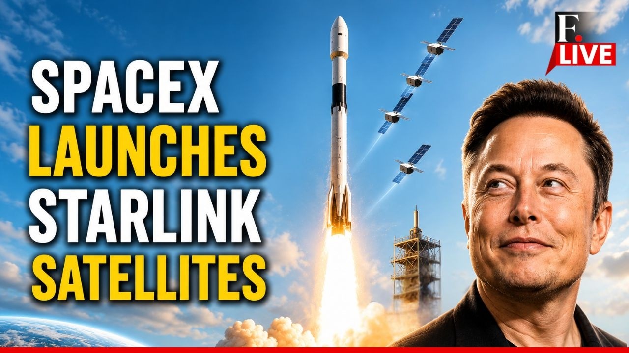 SPACEX LIVE: Falcon 9 Rocket Launches 29 Starlink Satellites | Cape Canaveral Space Station Launch