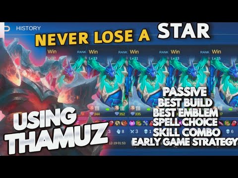 Thamuz Complete Guide: Game Strategy, Skill Combo, Best Build, Best Emblem, Best Spell