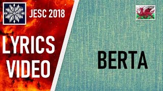 [LYRICS VIDEO] MANW - PERTA | JESC 2018 WALES