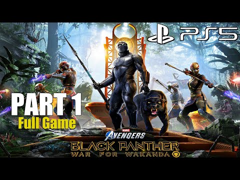 PS5 Marvel's Avengers: Black Panther War For Wakanda DLC Gameplay Walkthrough Part 1 (Full Game)