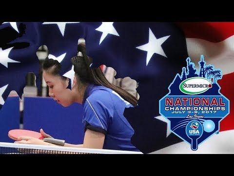 2017 SuperMicro National Table Tennis Championships - Lily Zhang vs. Xinyue Wang (SF)